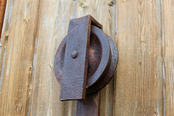 Two Pairs Of 18th Century Wrought Iron Hinges