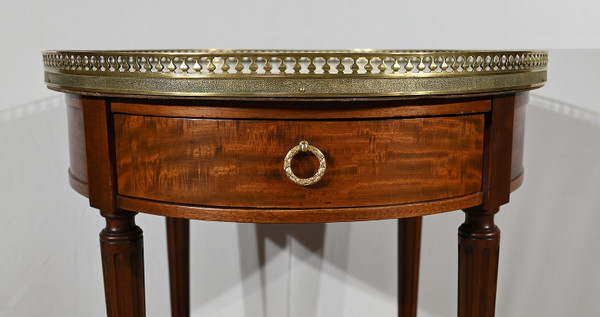 Mahogany Bouillotte Table, Louis XVI style – Late 19th century