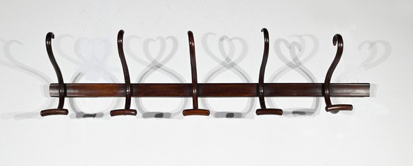 Cloakroom Coat Rack, J&J Kohn – Early 20th Century