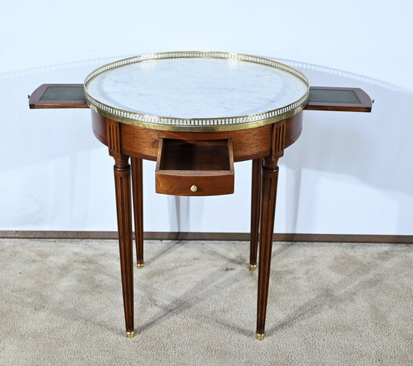 Mahogany Bouillotte Table, Louis XVI style – Mid 20th century