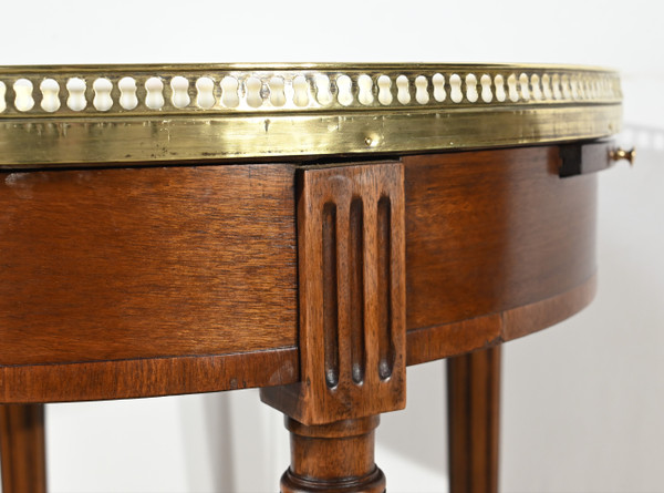 Mahogany Bouillotte Table, Louis XVI style – Mid 20th century