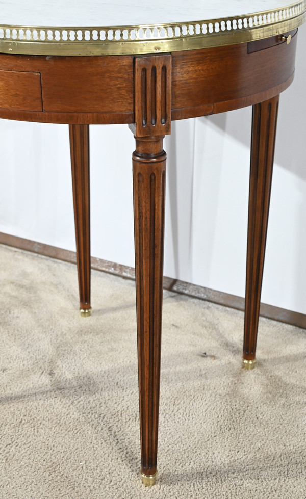 Mahogany Bouillotte Table, Louis XVI style – Mid 20th century