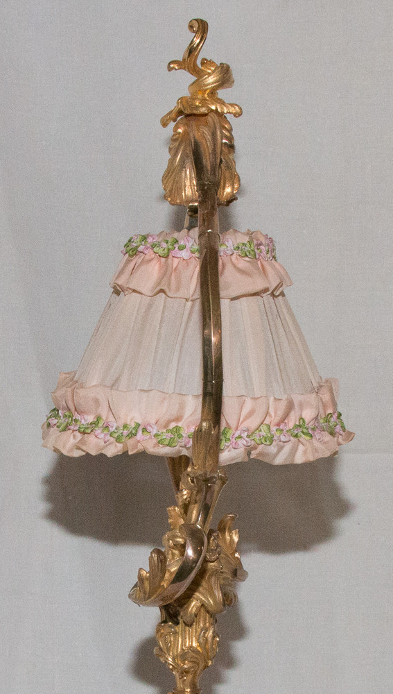 Living Room Lamp In Gilt Bronze Maurice Thibault Paris