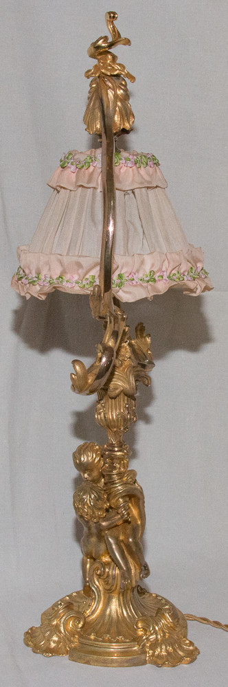 Living Room Lamp In Gilt Bronze Maurice Thibault Paris