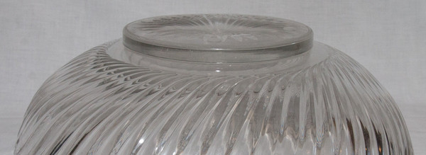  Grande Coupe Baccarat Et Argent Massif Fin XIXe