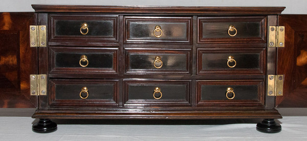 Cabinet De Voyage Flamand Epoque XVIIIe Siècle