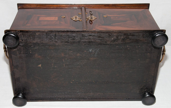 Cabinet De Voyage Flamand Epoque XVIIIe Siècle