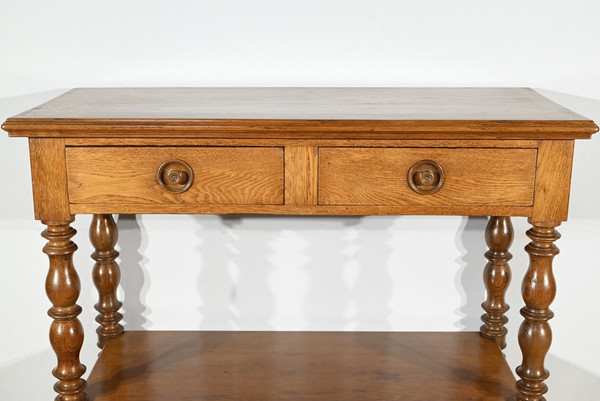 Oak sideboard, Louis Philippe style - 2nd half 19th century