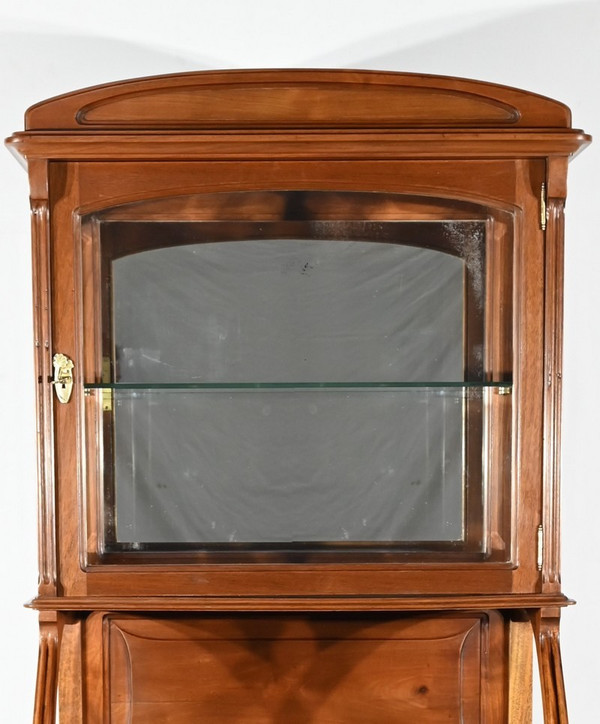 Mahogany bar cabinet, attributed to Maison E.Diot, Art Nouveau - 1900