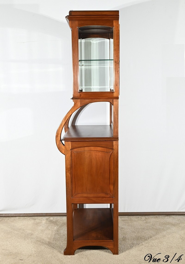 Mahogany bar cabinet, attributed to Maison E.Diot, Art Nouveau - 1900