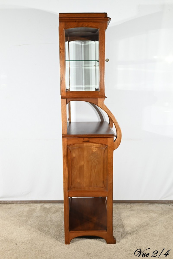 Mahogany bar cabinet, attributed to Maison E.Diot, Art Nouveau - 1900