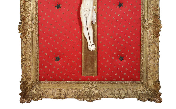 Large Ivory Christ Regency Period Early 18th Century