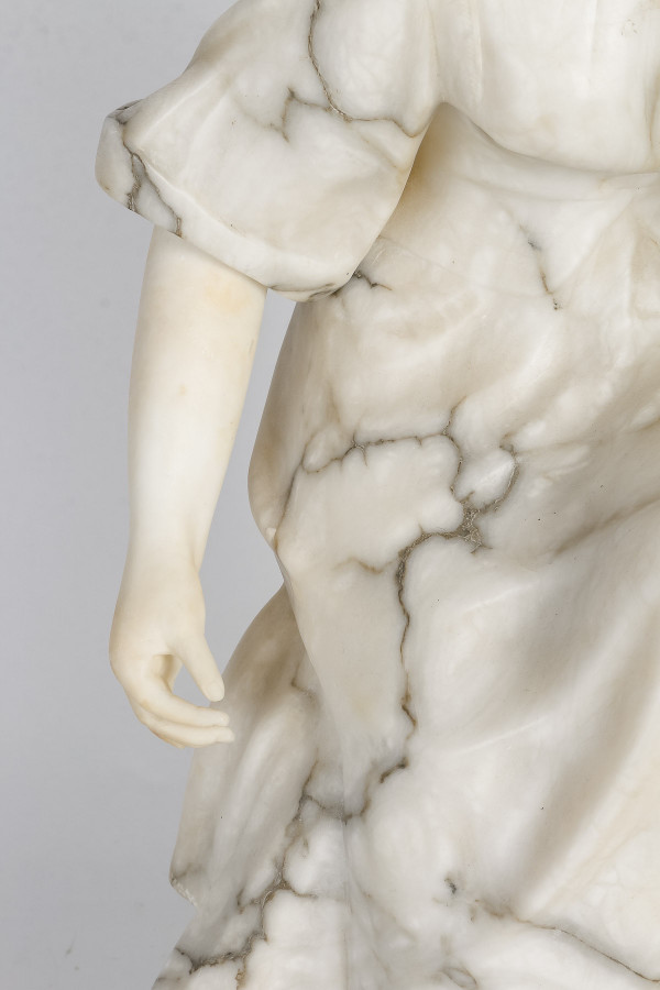 Guglielmo Pugi marble sculpture