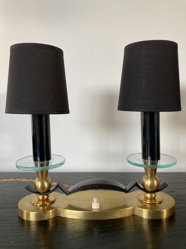 Paire de lampes de table, de style Art Deco.