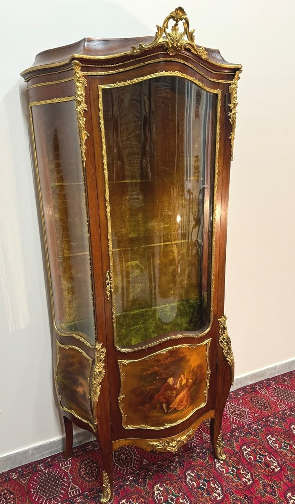 MARTIN VARNISH DISPLAY CABINET NAPOLEON III PERIOD