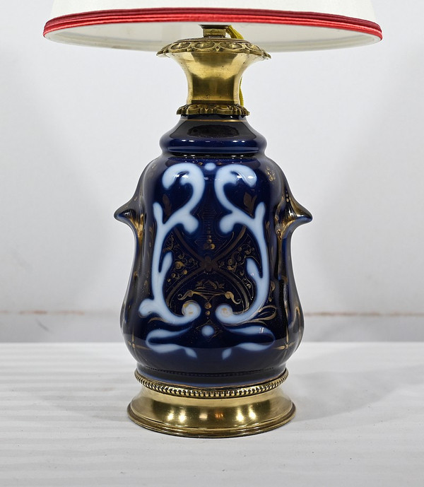 Lampe aus Porzellan von Sèvres - Ende des 19. Jahrhunderts