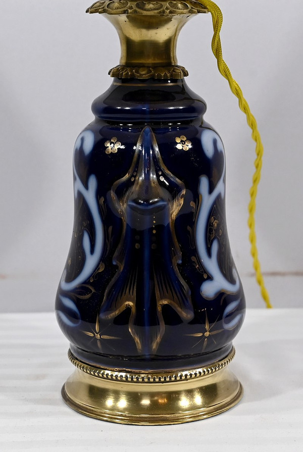 Lampe aus Porzellan von Sèvres - Ende des 19. Jahrhunderts