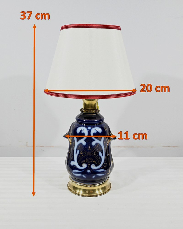 Lampe aus Porzellan von Sèvres - Ende des 19. Jahrhunderts