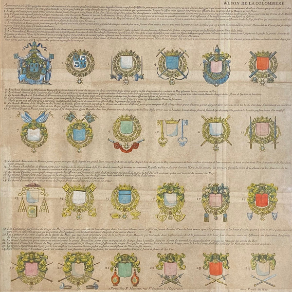 1647 - HORSEMANSHIP - Exterior Marks & Ornaments Of The Escu Of Our Kings,Of Their Children ....