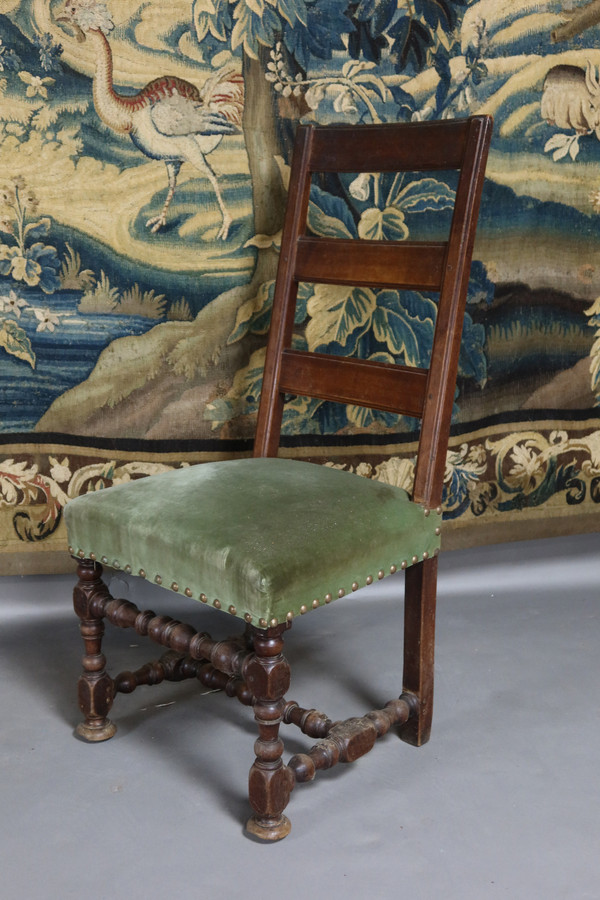 Suite Of Eight Louis XIII Period Chairs