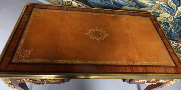  Louis XV desk Stamped François Lesage