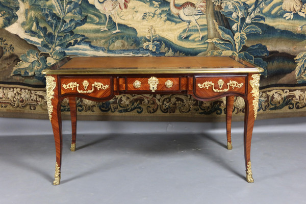  Louis XV desk Stamped François Lesage