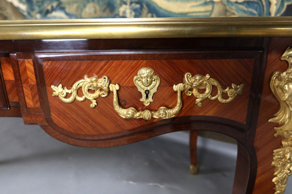  Louis XV desk Stamped François Lesage