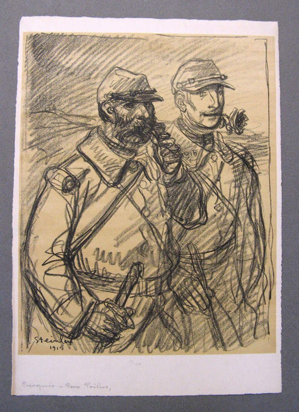 8 Lithographs 1915 Les Meurtrissures De La Grande Guerre. Théophile Alexandre Steinlen.