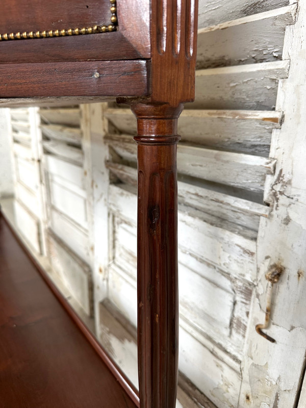 Louis XVI mahogany console late 18th century