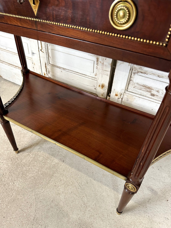 Louis XVI mahogany console late 18th century