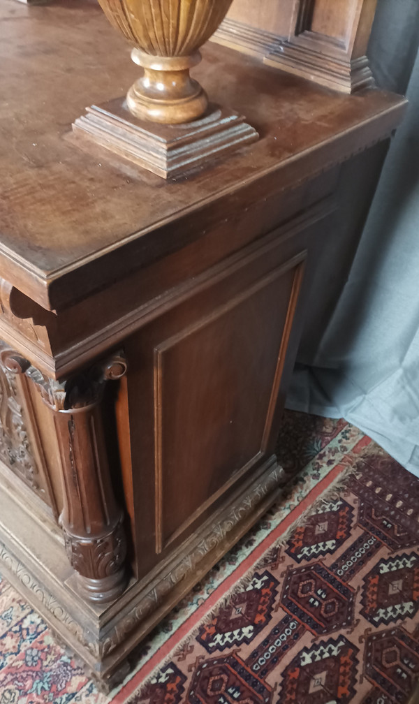 19th century Renaissance walnut sideboard