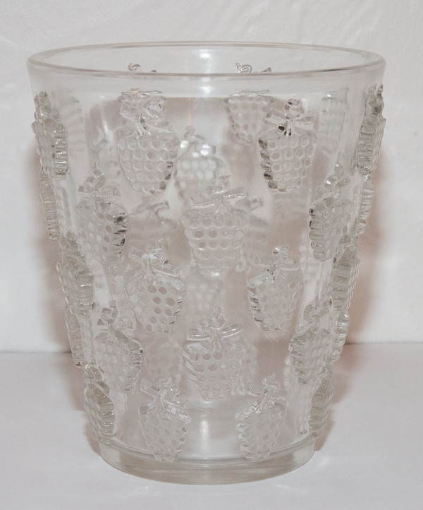 Vase Modell Lave Raisins Malaga R Lalique 1937