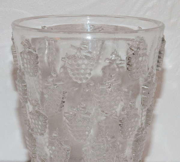 Vase Modell Lave Raisins Malaga R Lalique 1937