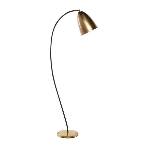 Lampadaire moderniste style Paavo Tynell.