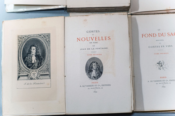 Curiosa - Les Conteurs Galants Des XVII Et XVIIIème Siècle, 1894, 6 Bände