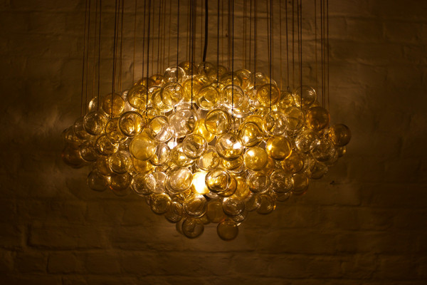 Large Murano cluster chandelier