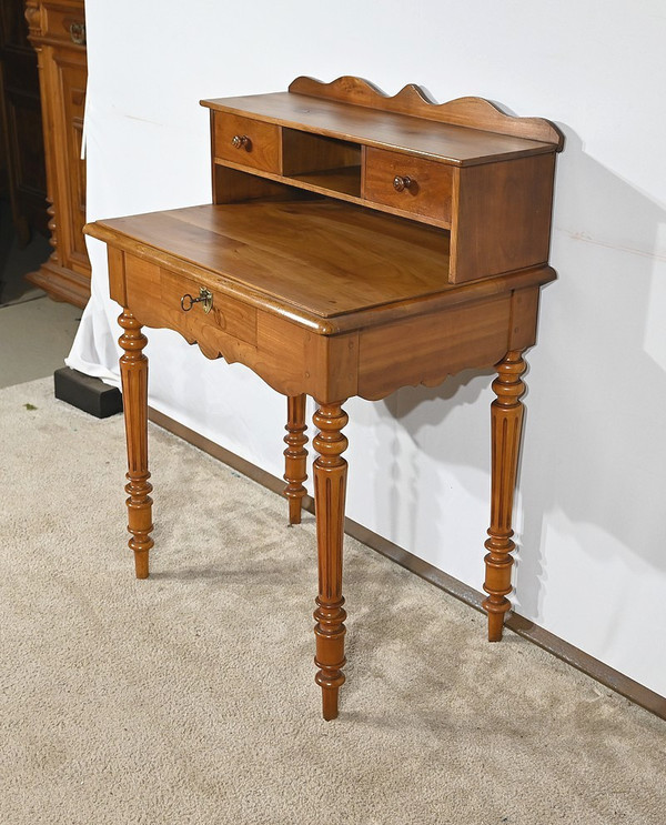 Petit Bureau à Gradin, style Louis Philippe – Fin XIXe