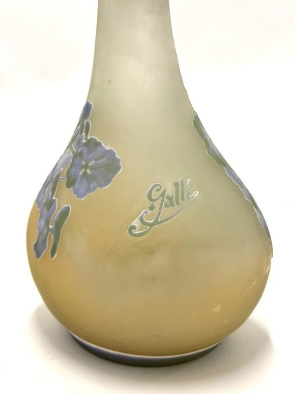 Emile Gallé Art Nouveau Vase “Hydrangea”