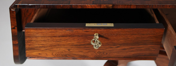  English desk with Victorian shutters