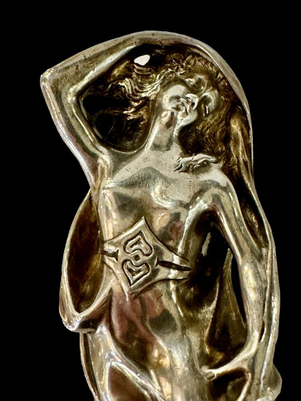 Silver Sealing Seal, Art Nouveau Period