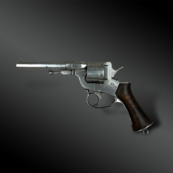 REVOLVER Perrin Modell 1859, 2. Typ – Paris, Frankreich – 19. Jahrhundert