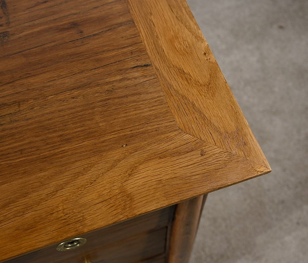 Small Oak Property Chest of Drawers, Empire Period – Early 19th Century