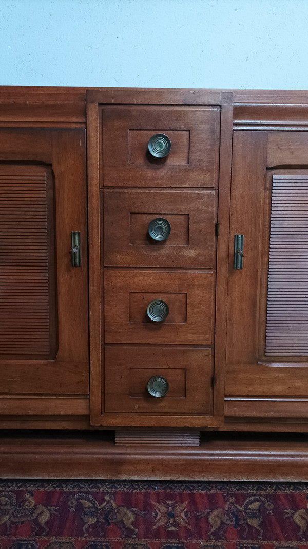 Art Deco sideboard in walnut