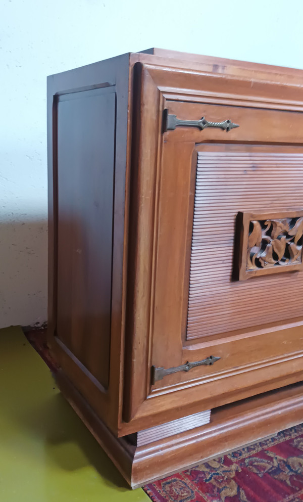 Art Deco sideboard in walnut