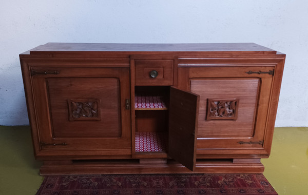 Art Deco sideboard in walnut