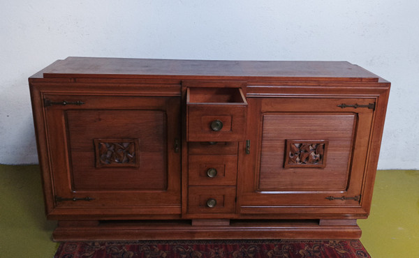 Art Deco sideboard in walnut