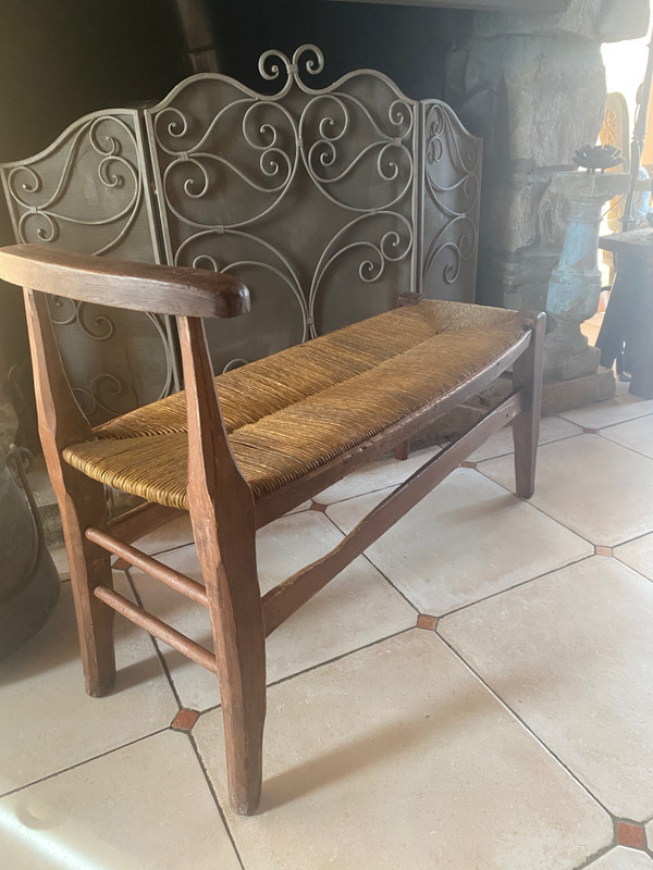 Cantu bench dating from the 18th century with original patina (large format)