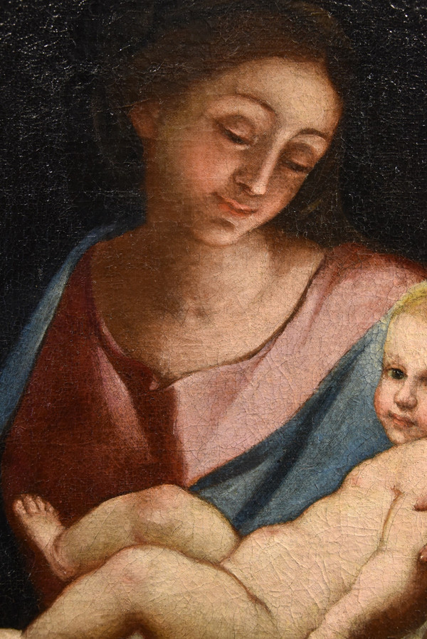 Madonna con Bambino, Anton Maria Piola (Genova, 1654 – 1715) cerchia