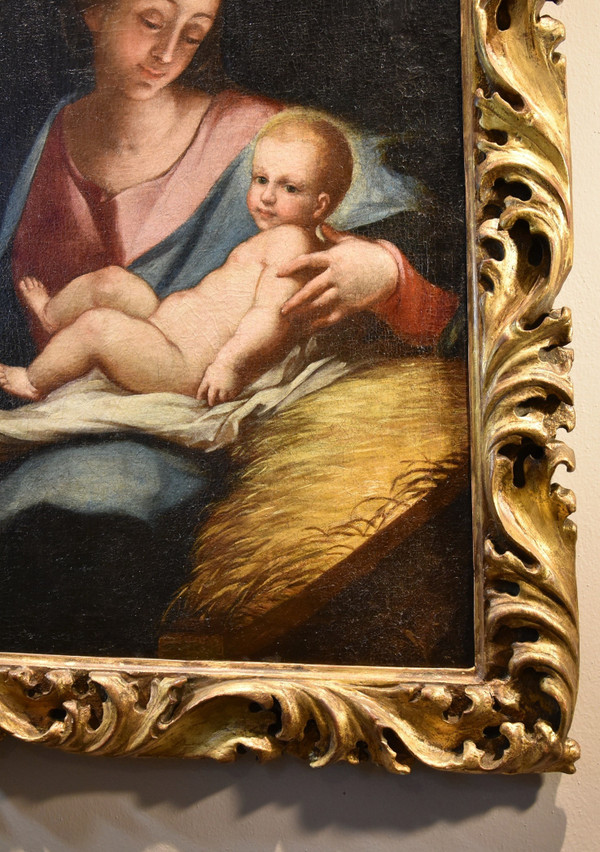 Madonna con Bambino, Anton Maria Piola (Genova, 1654 – 1715) cerchia