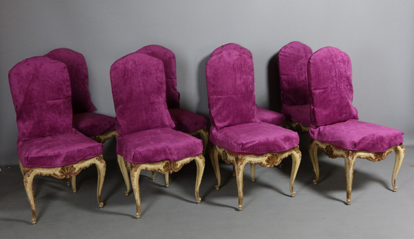 Chaises de salle à manger style Louis XV